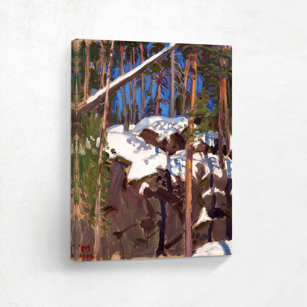 Spring Sun at Konginkangas