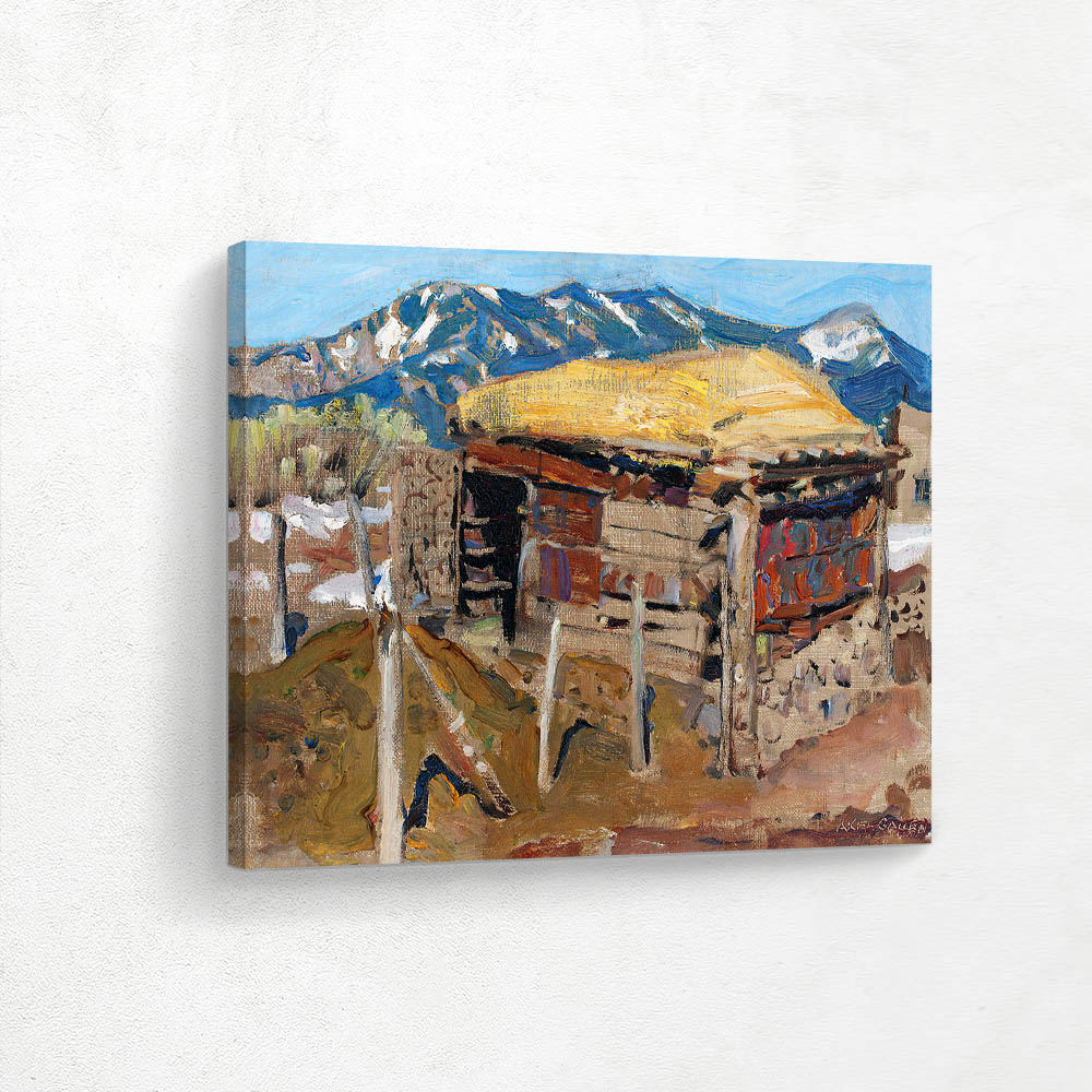 Shed in the Taos Mountains