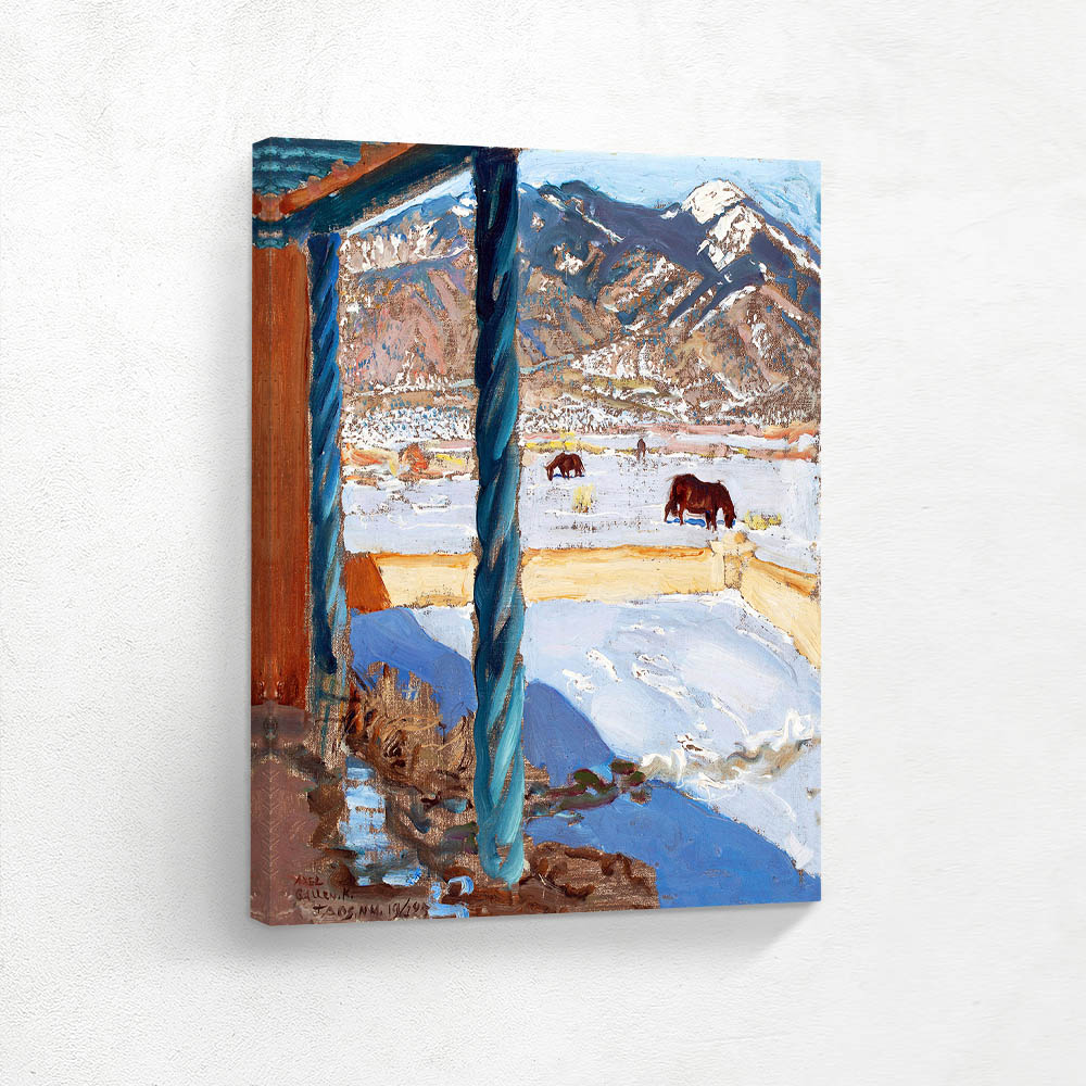 Taos Home in Sunlight