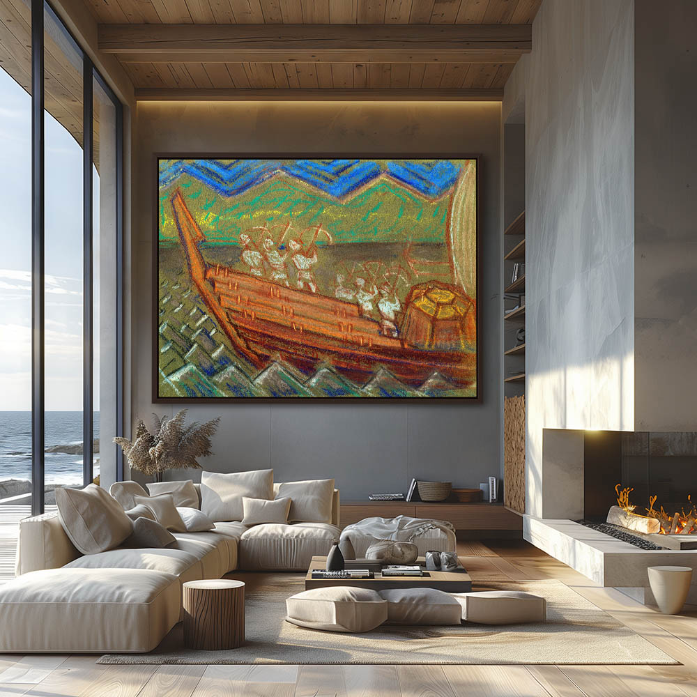 The Great Kalevala Defending Sampo Boat - Image 3
