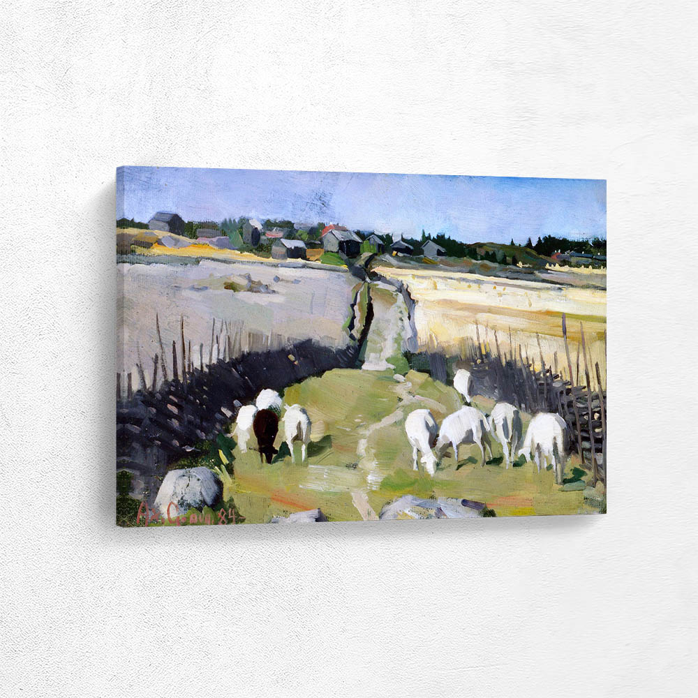 Landscape with Sheep