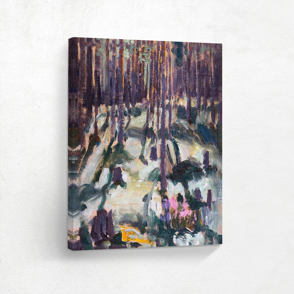 Sunbeams In The Forest