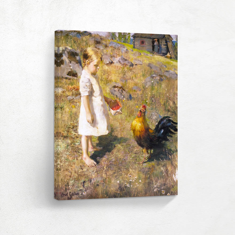 The Girl and the Rooster
