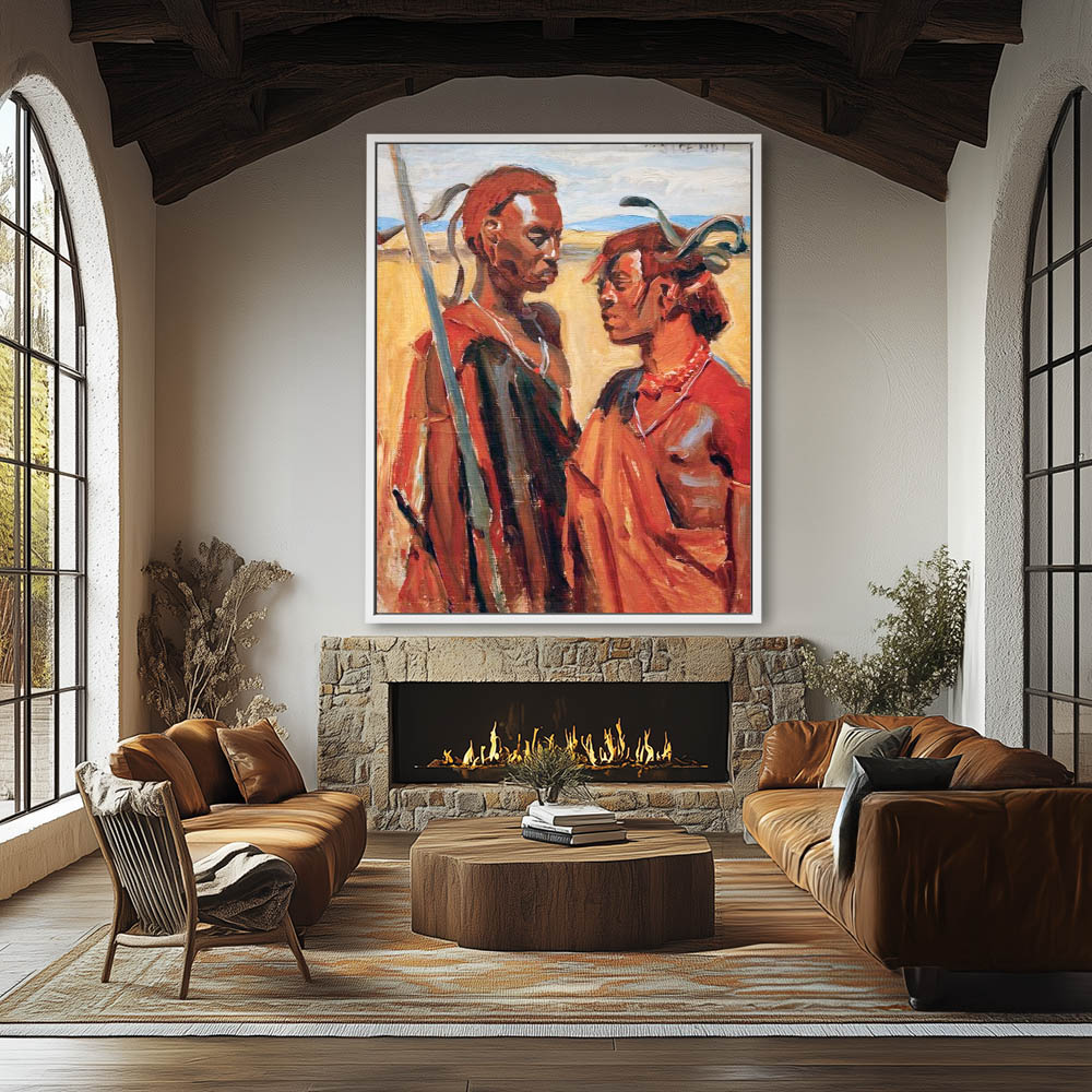 Two Maasai Warriors - Image 4