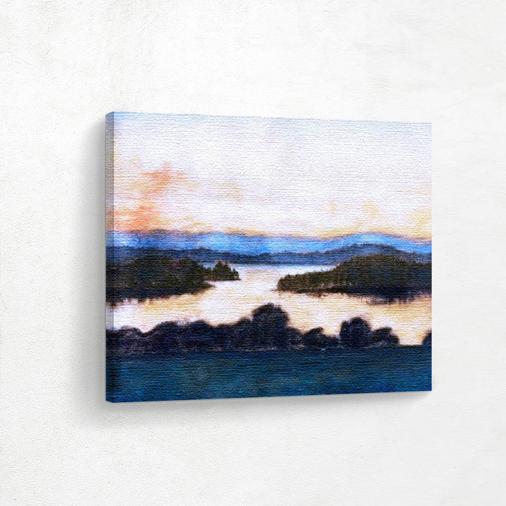 Symbolist Landscape with a Lake