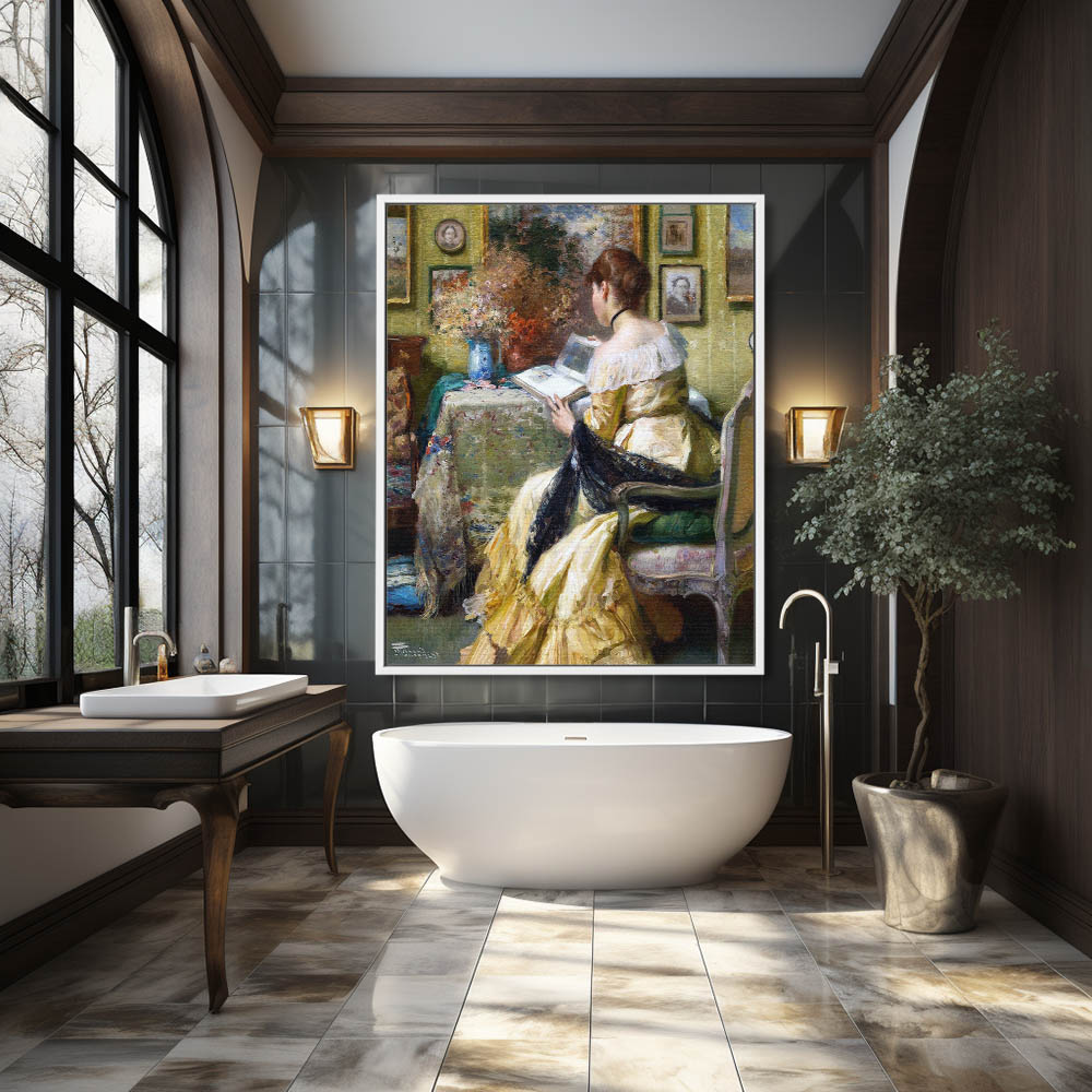 Woman Reading - Image 4