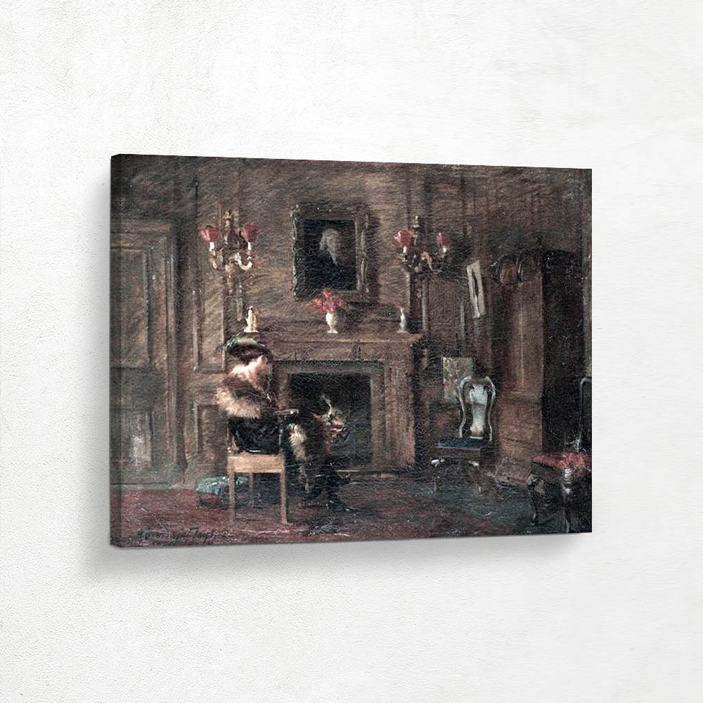 Lady Seated by the Fire