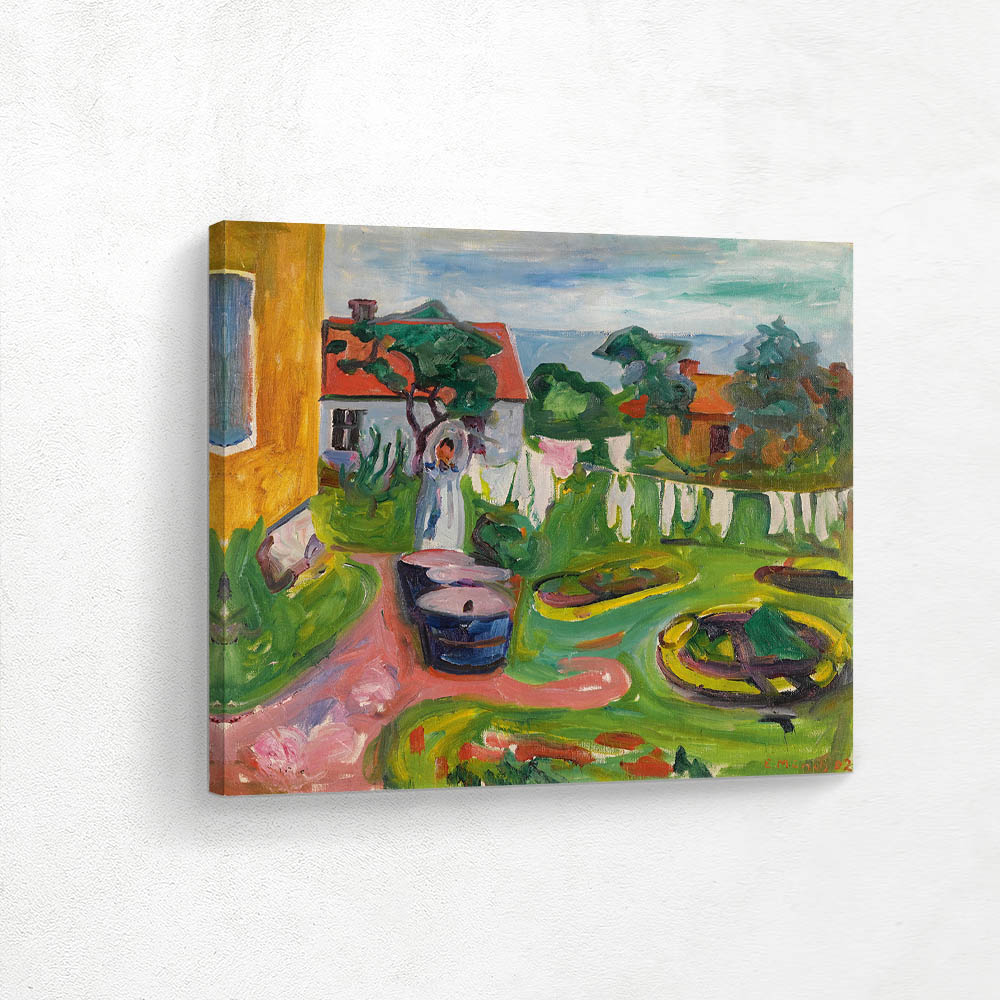 Clothes On A Line In Åsgårdstrand