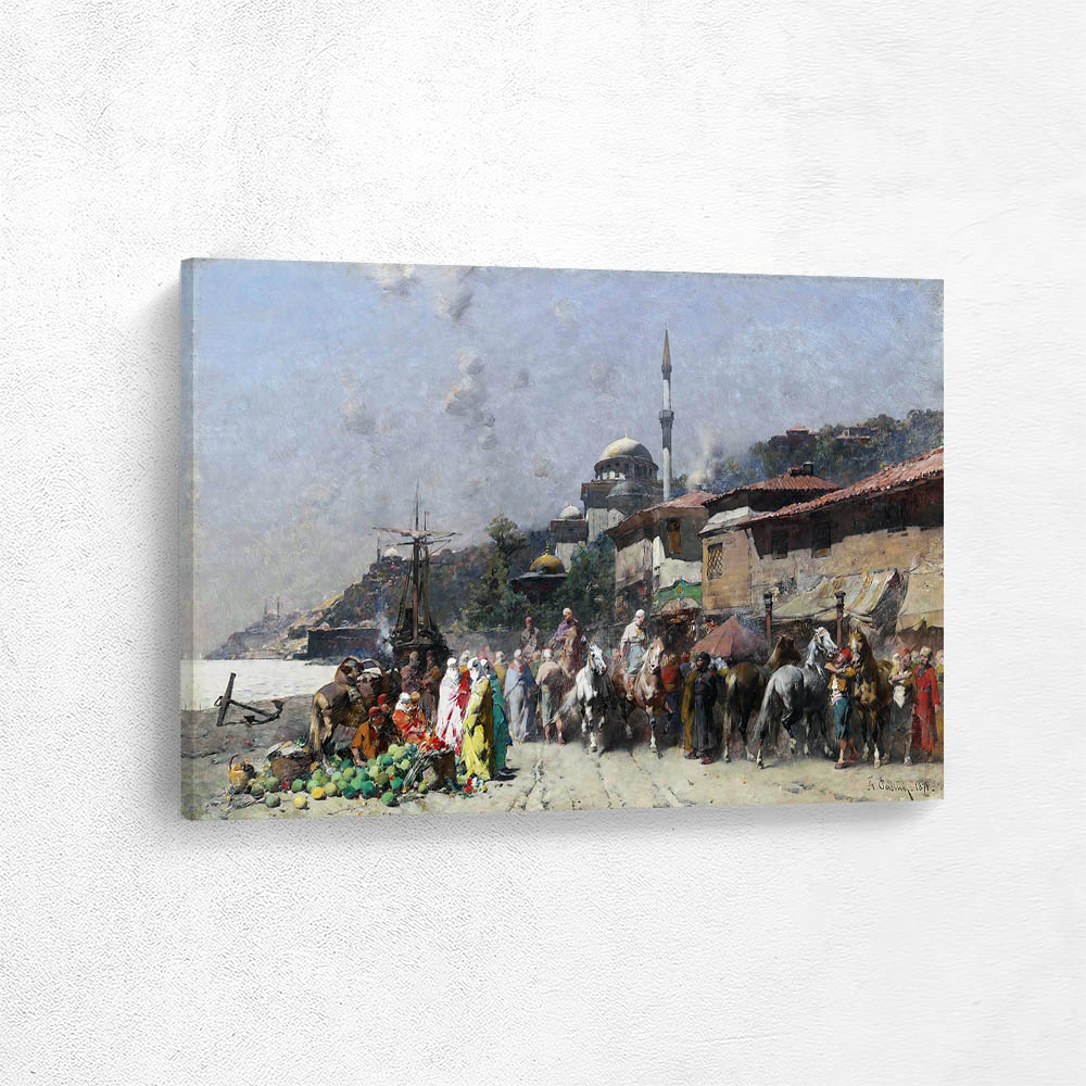 Marketplace on the Bosporus Constantinople and the Mosque