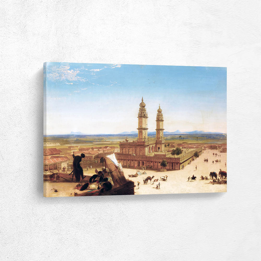 Oriental Landscape with Mosque