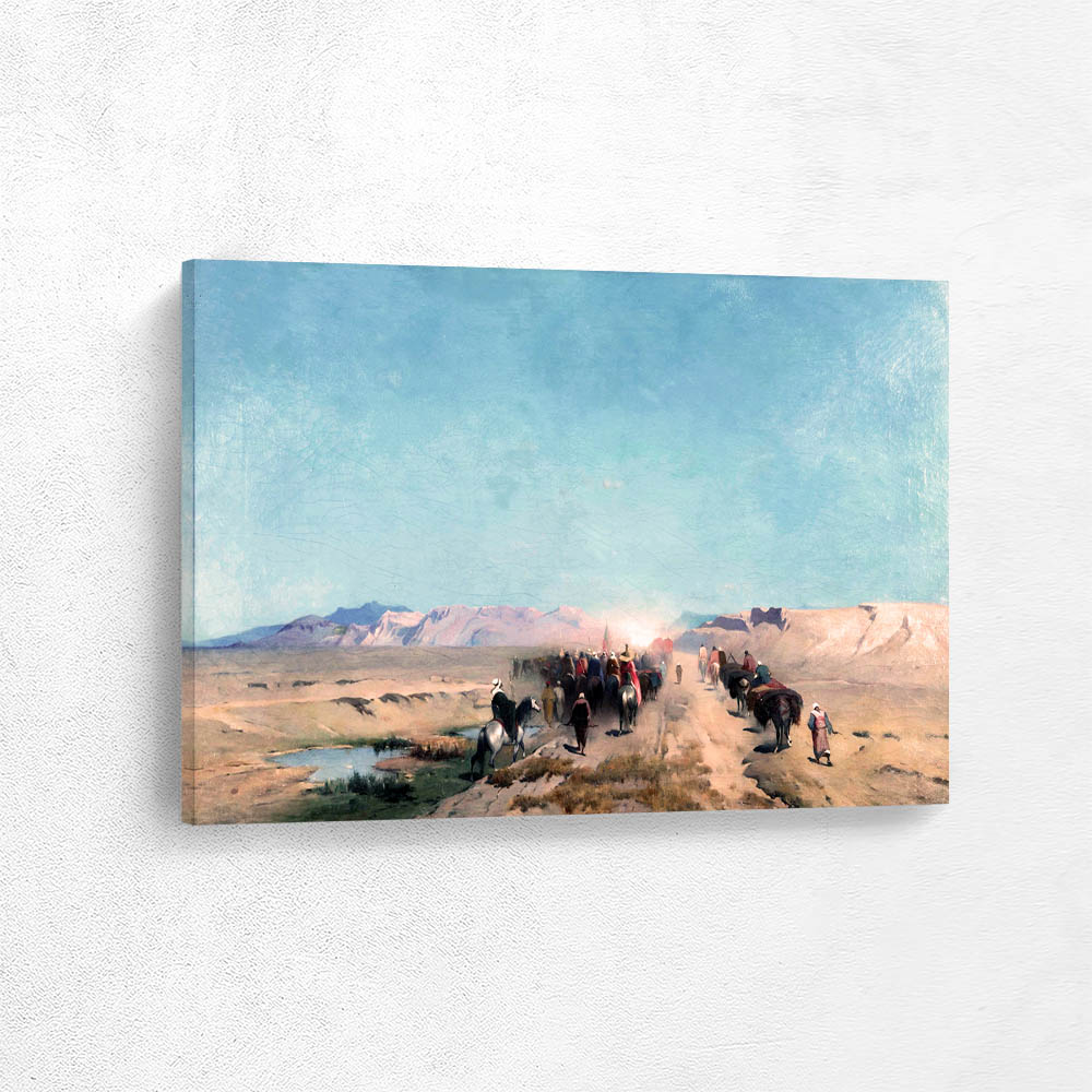 Caravan in the Desert