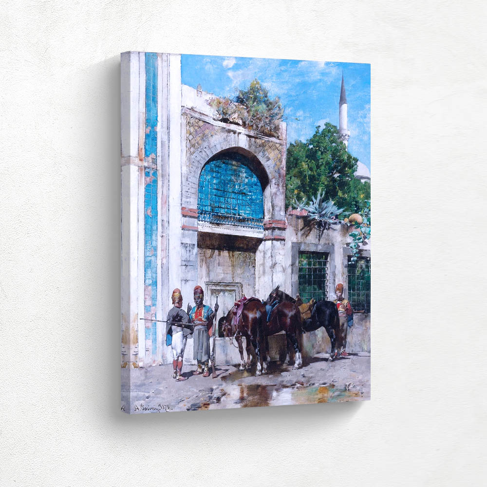 At Rest At The Fountain