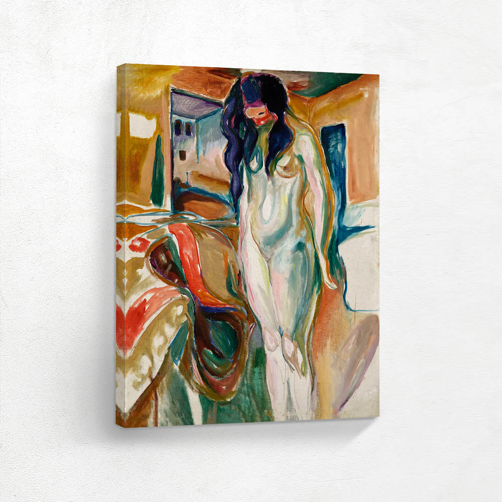 Model by the Wicker Chair