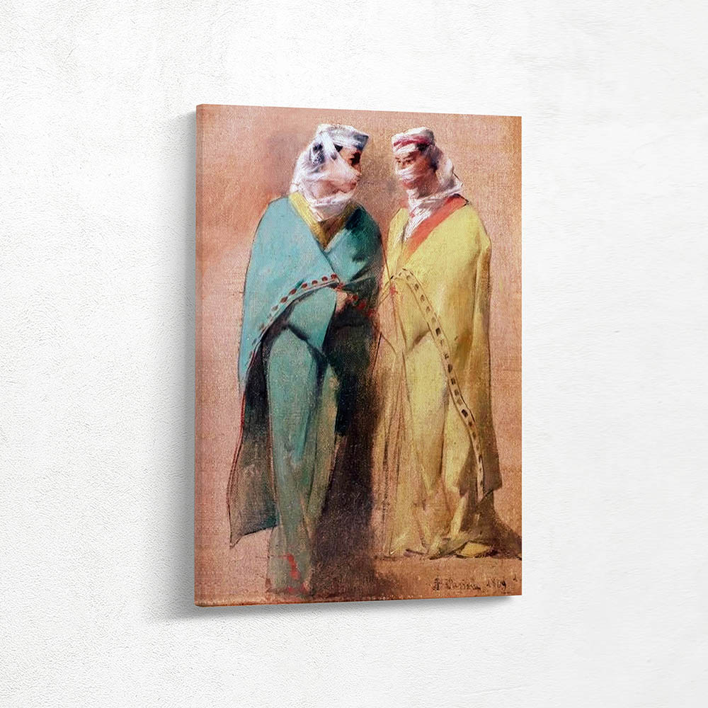 Women in Oriental Dresses