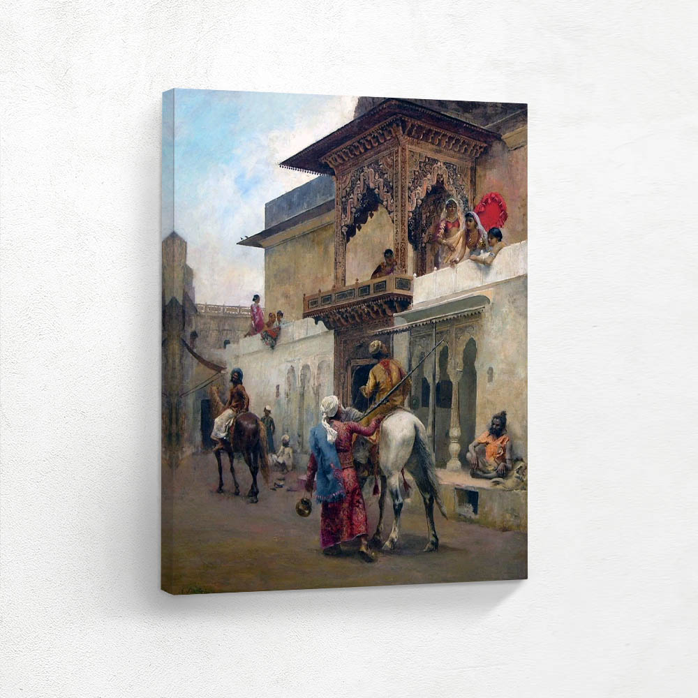 Cashmere Travellers in a Street of Delhi