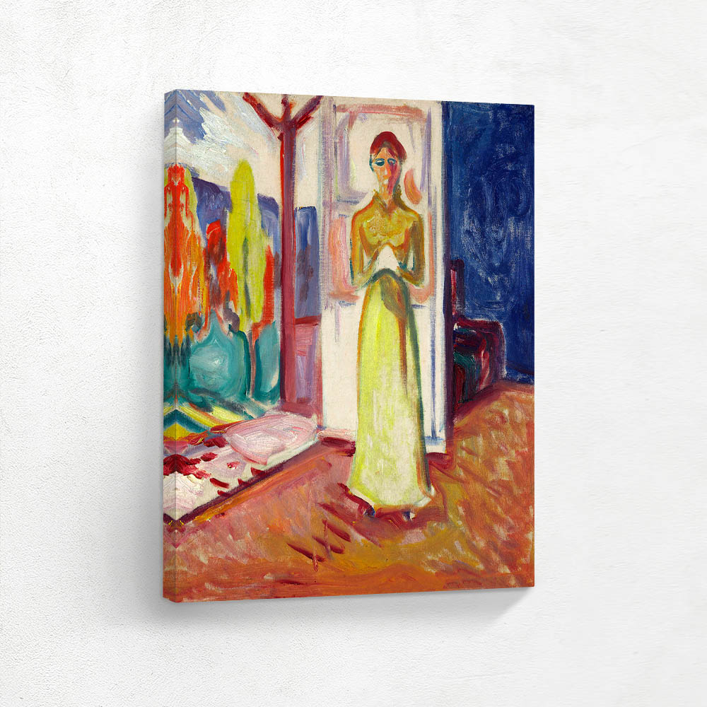 Woman Standing in the Doorway 