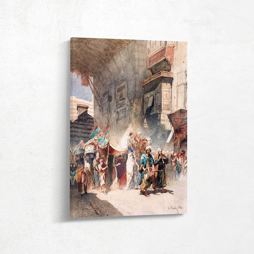 Orientalist Scene in the Streets