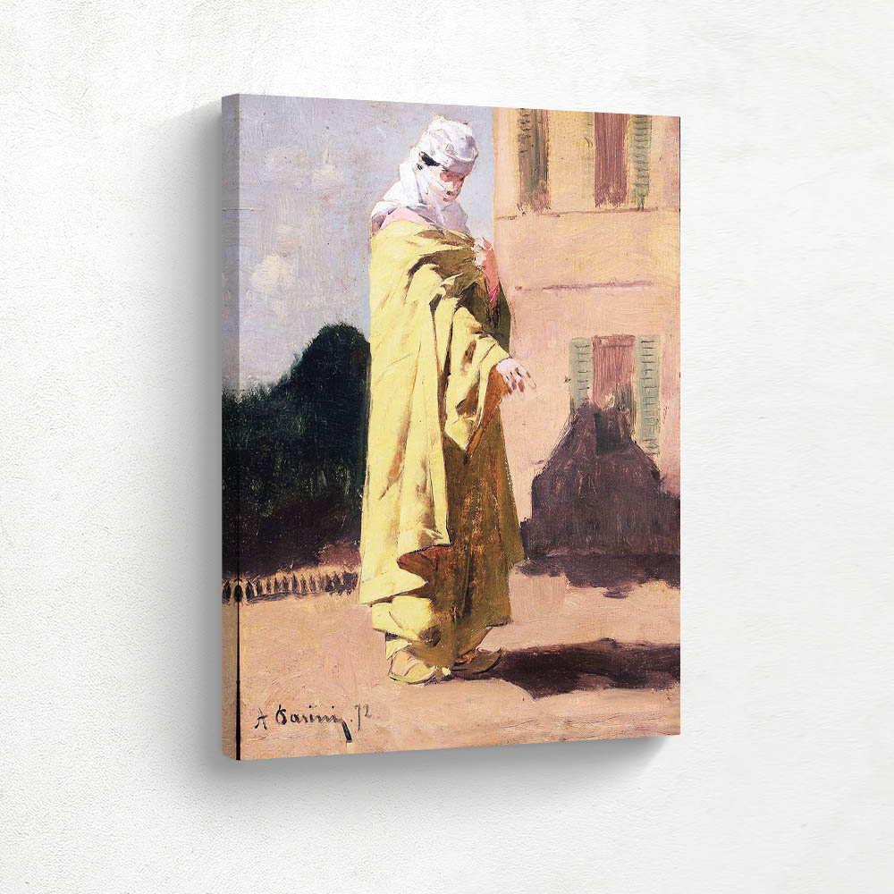 Turkish Woman in Yellow