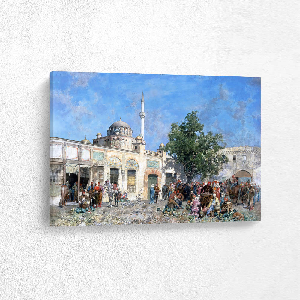 The Market of Constantinople near the Walls