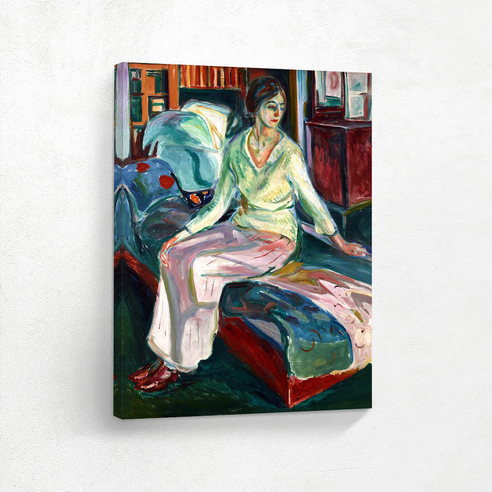 Seated Model on the Couch