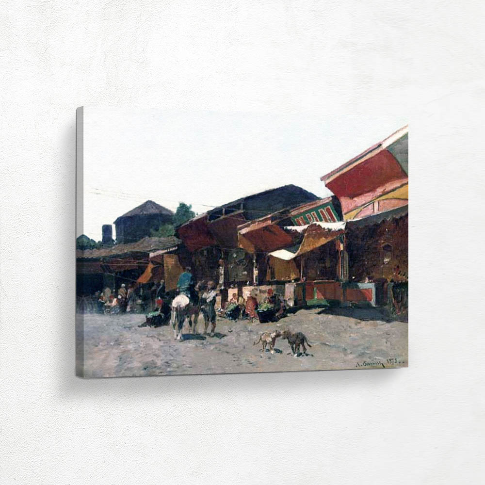 Market in Brussa