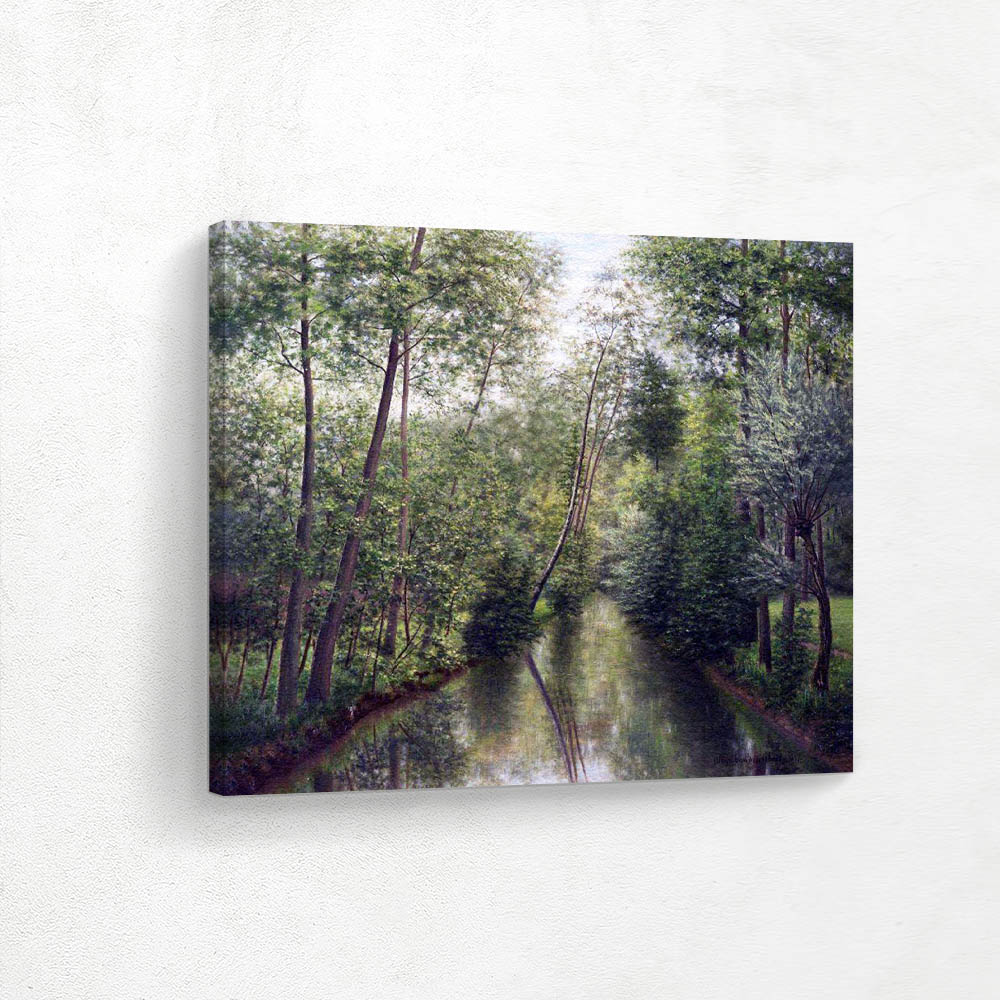 Interior of the Forest with Stream