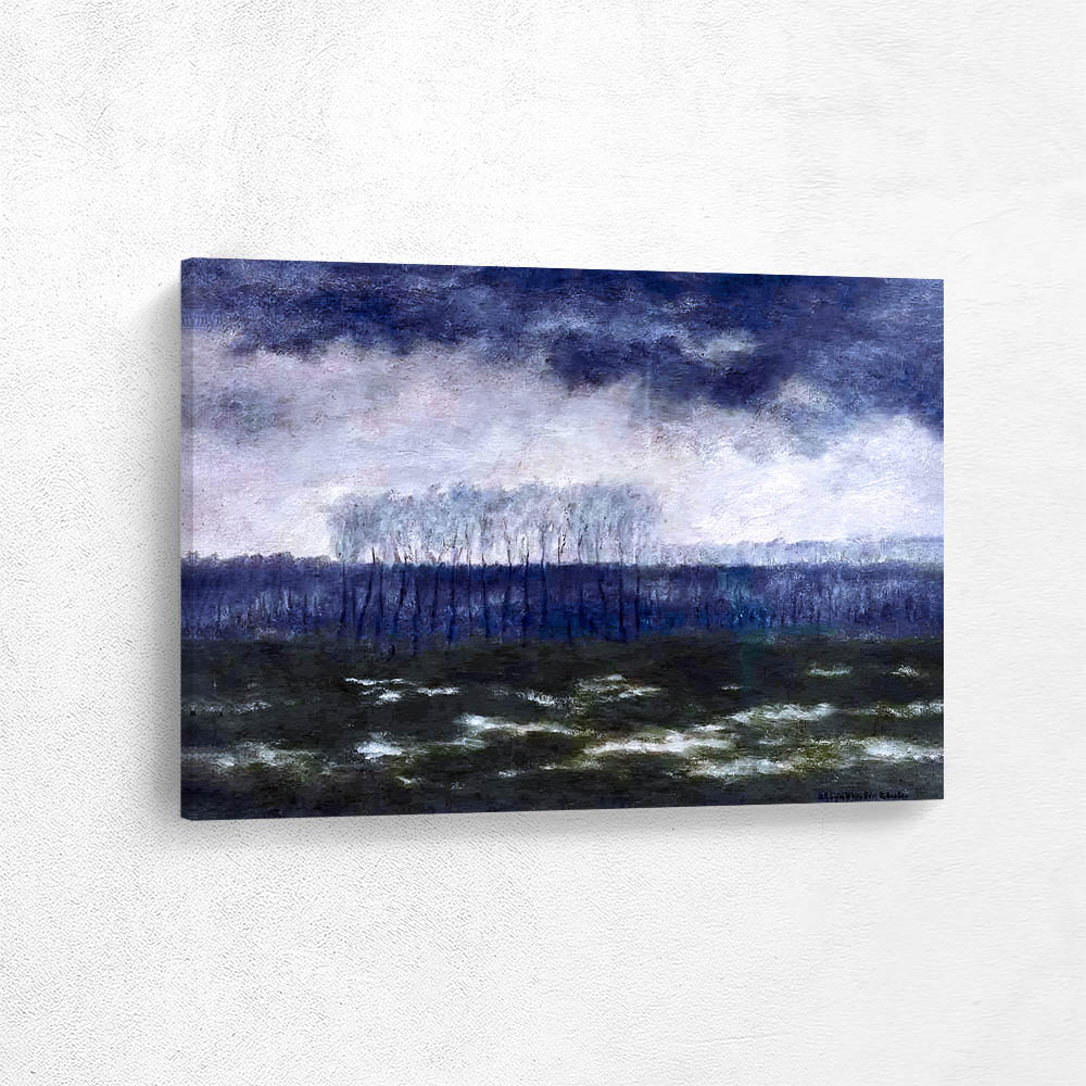 High Water at the Meersen near the Leie River