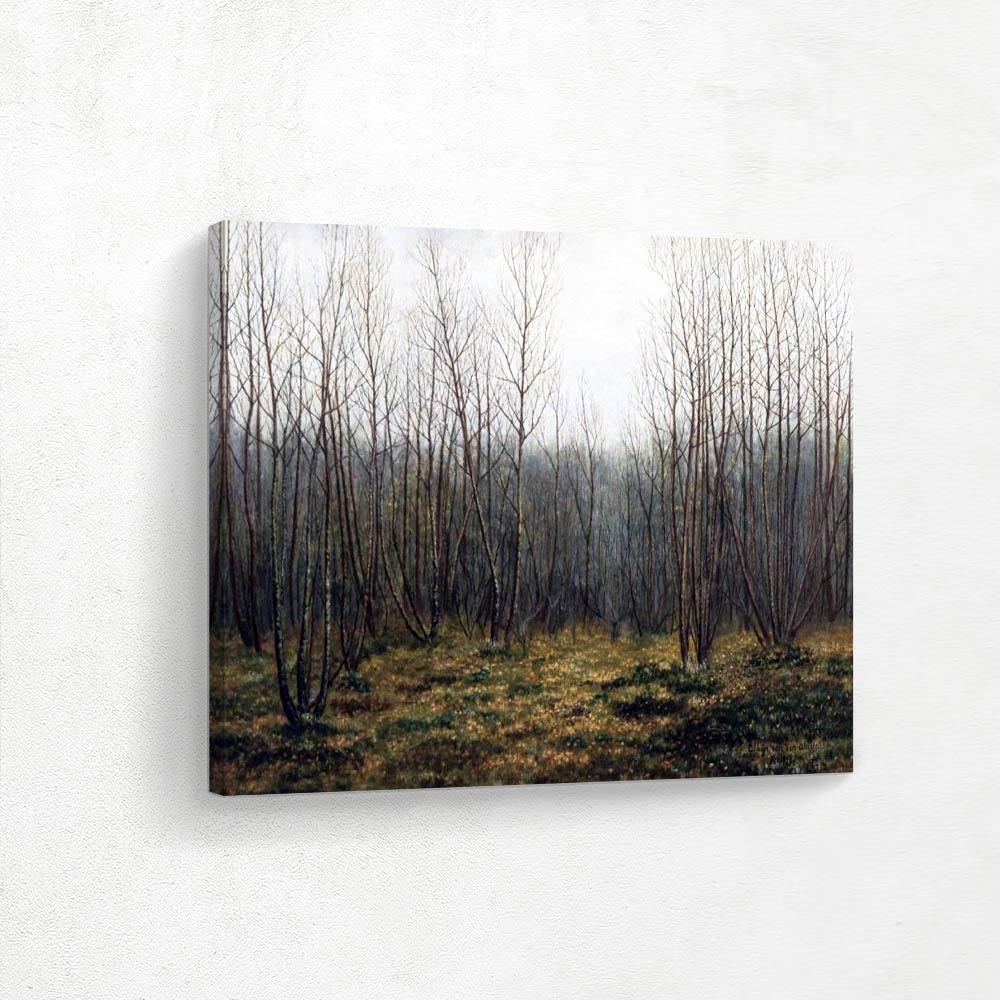 Forest Scene in Winter