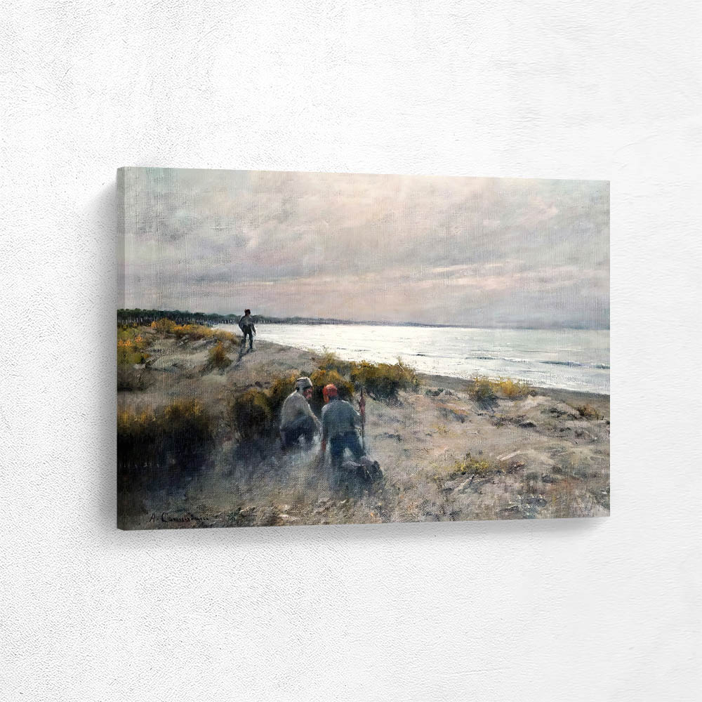 On the Beach of Viareggio