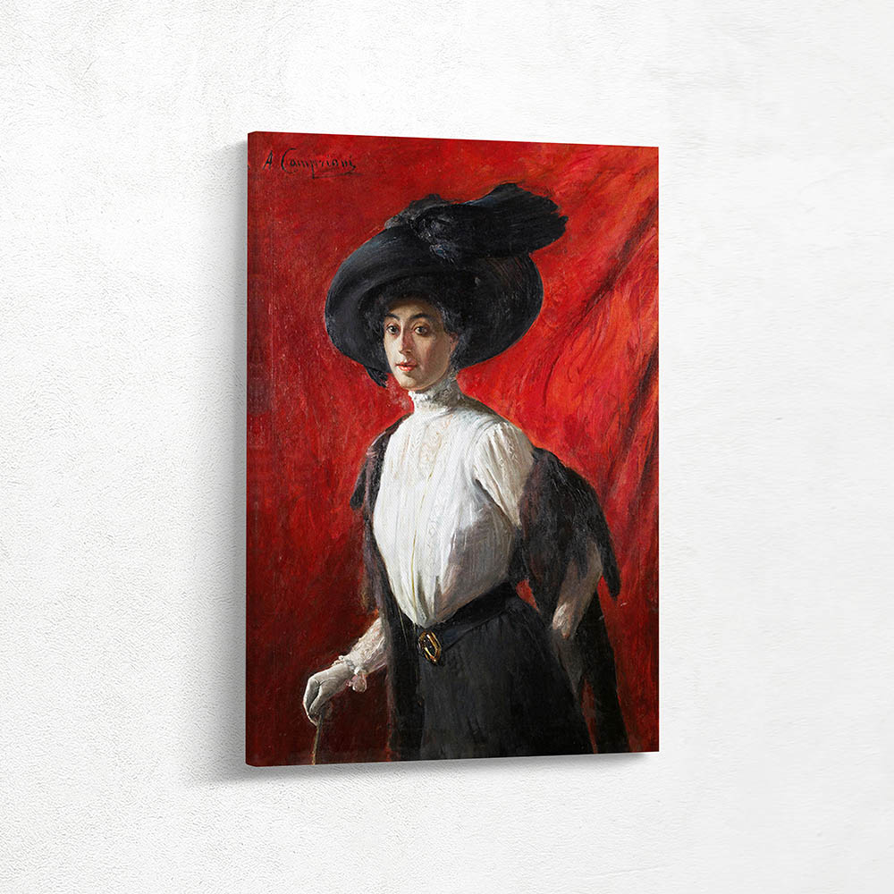 Portrait of Adelina Campriani Daughter of the Artist