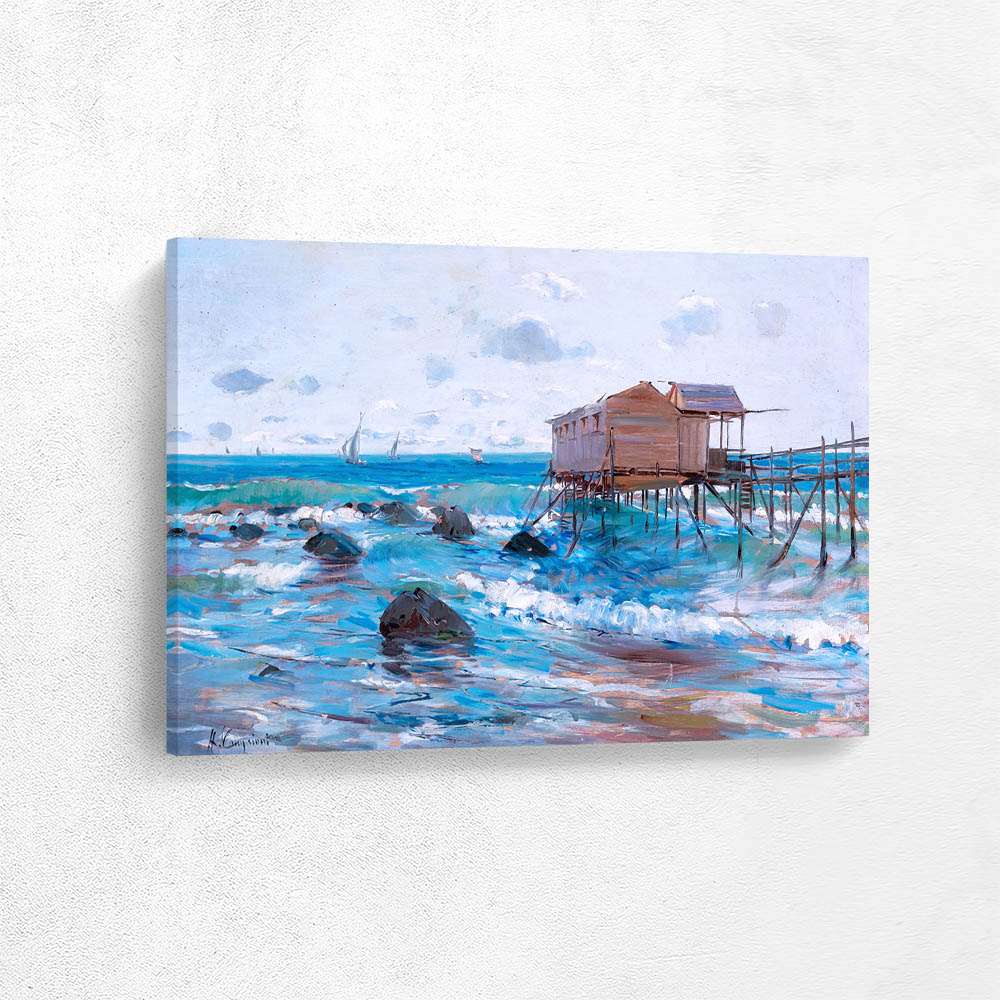 Trabucco on the Coast of the Adria