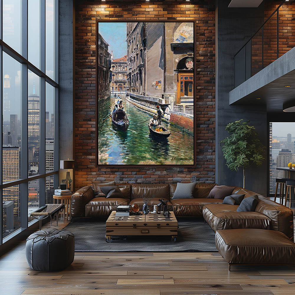 A Canal in Venice - Image 3