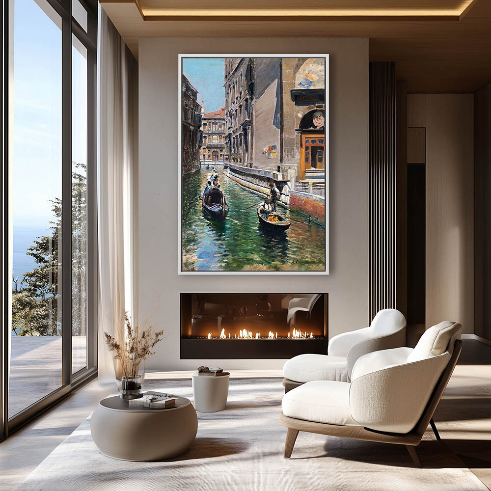 A Canal in Venice - Image 4