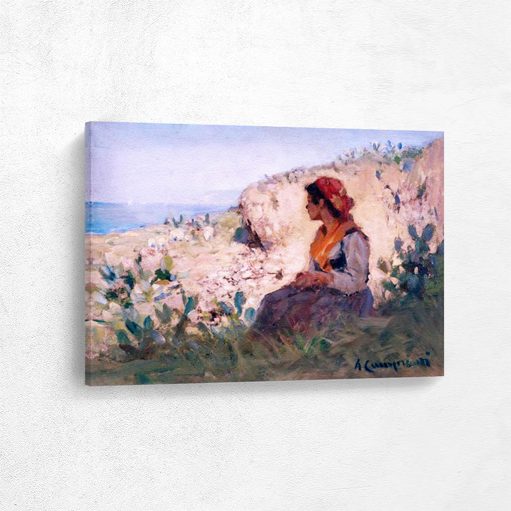 Looking at the Sea of Capri