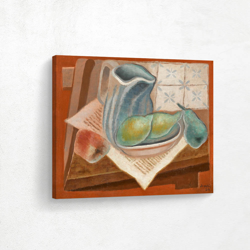 Pitcher and pears,