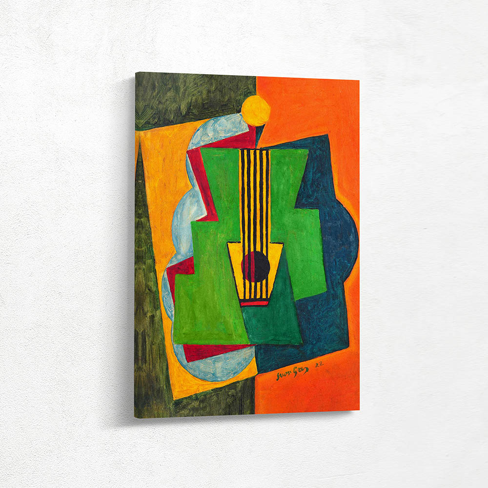 Still life with guitar