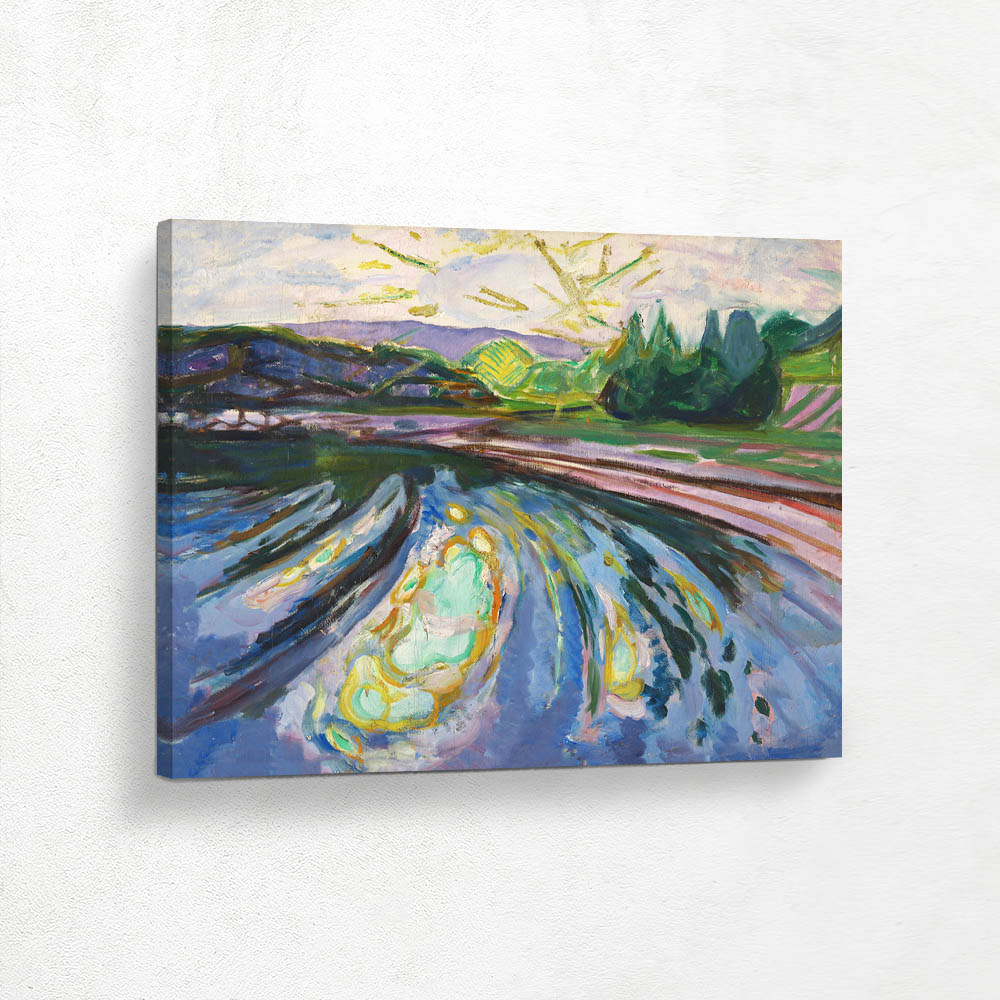 Waves Against The Shore