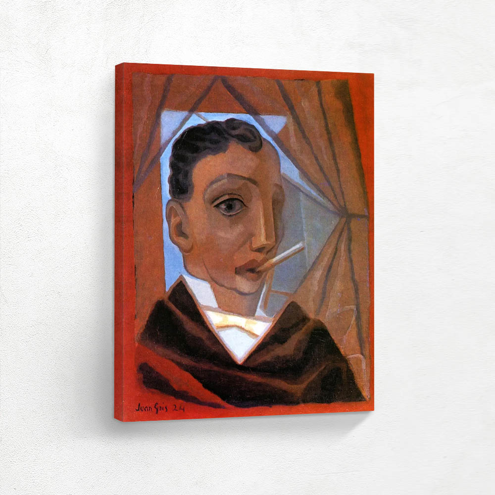 A man with a cigarette