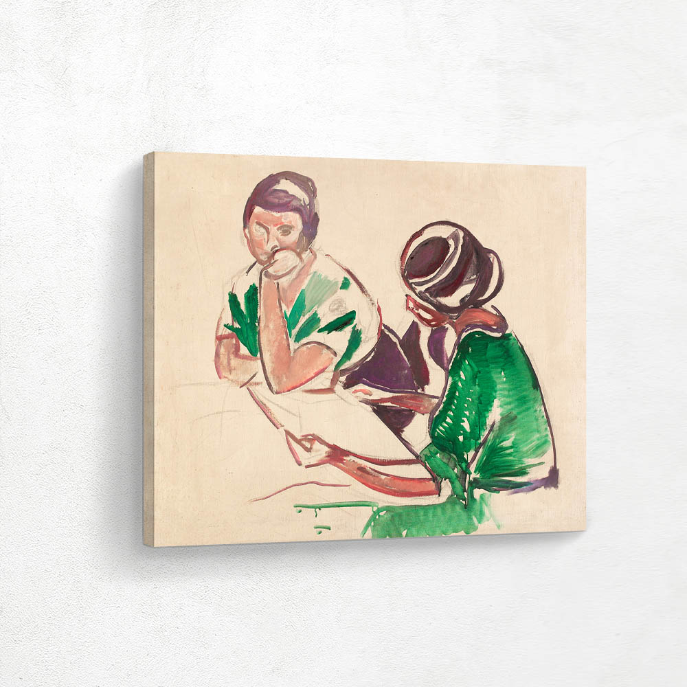 Two Women at the Table