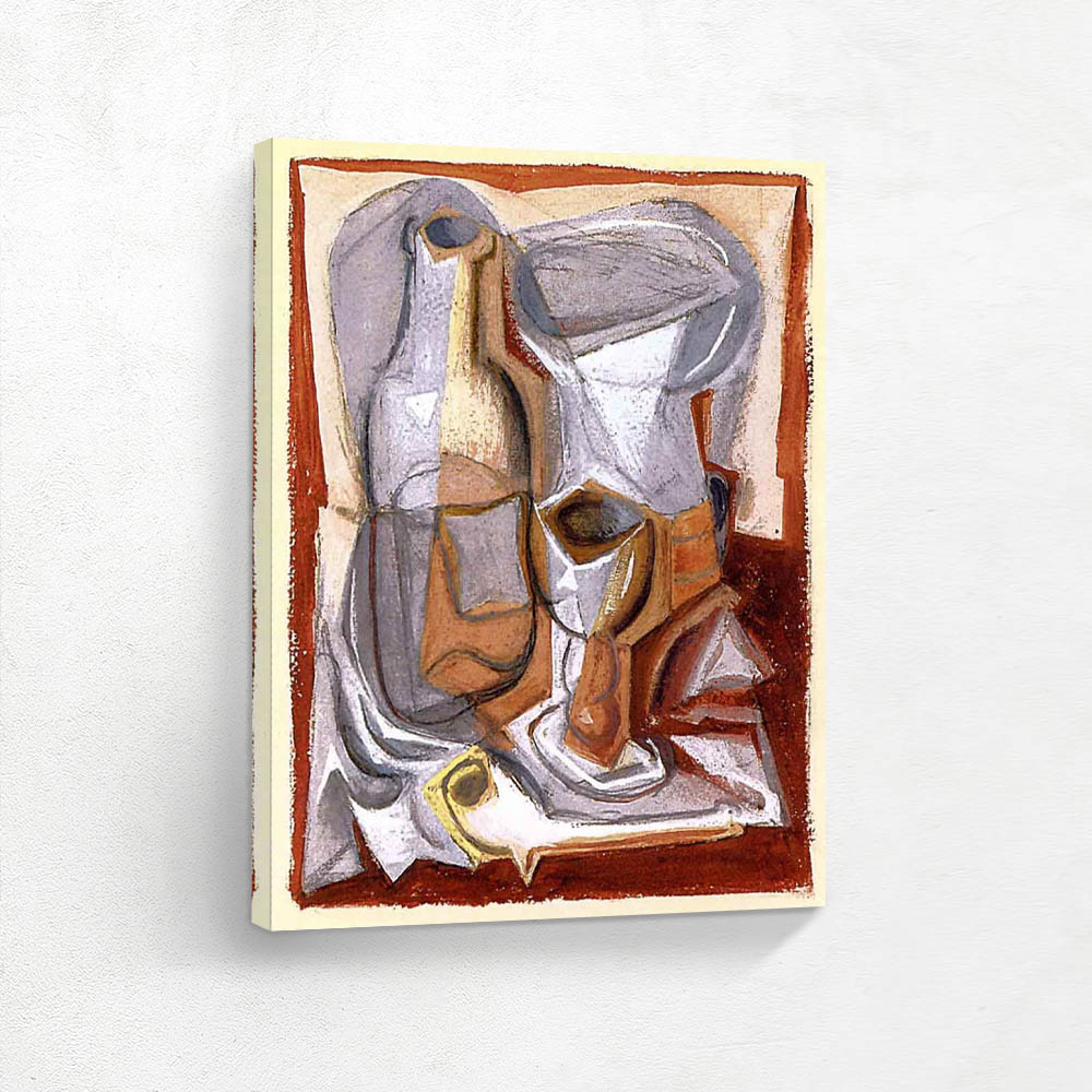 Glass and bottle