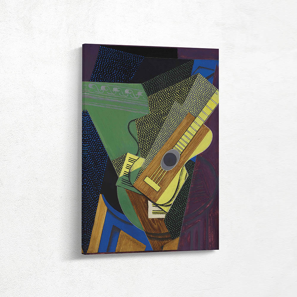 Guitar on a table