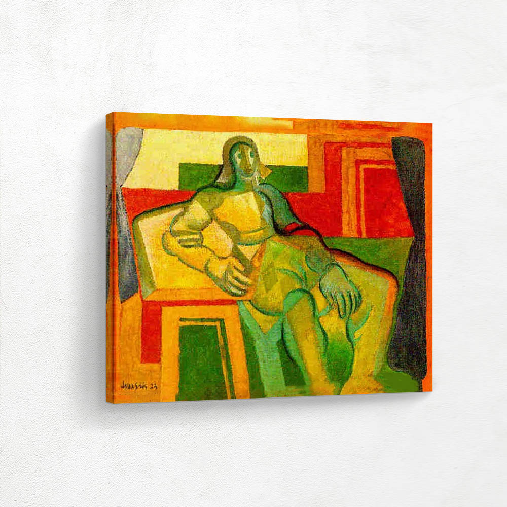 SEATED HARLEQUIN