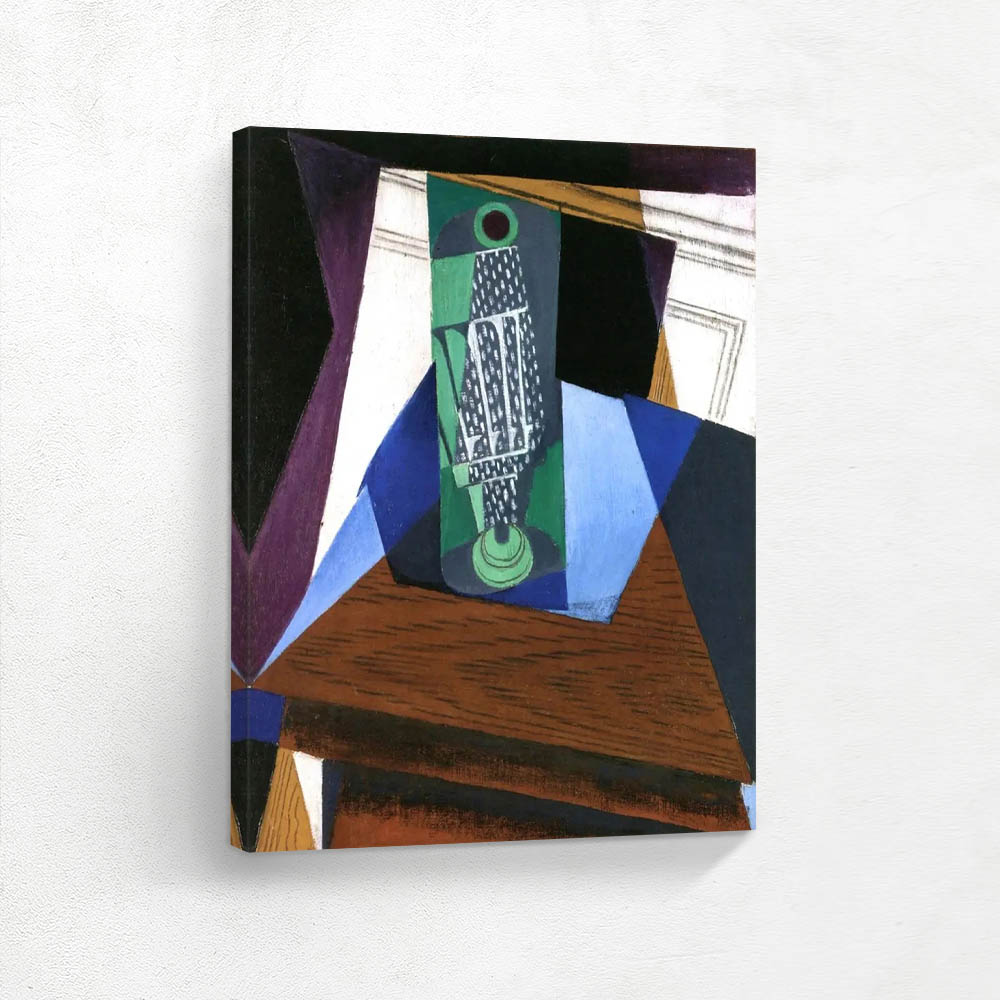 The glass on the table