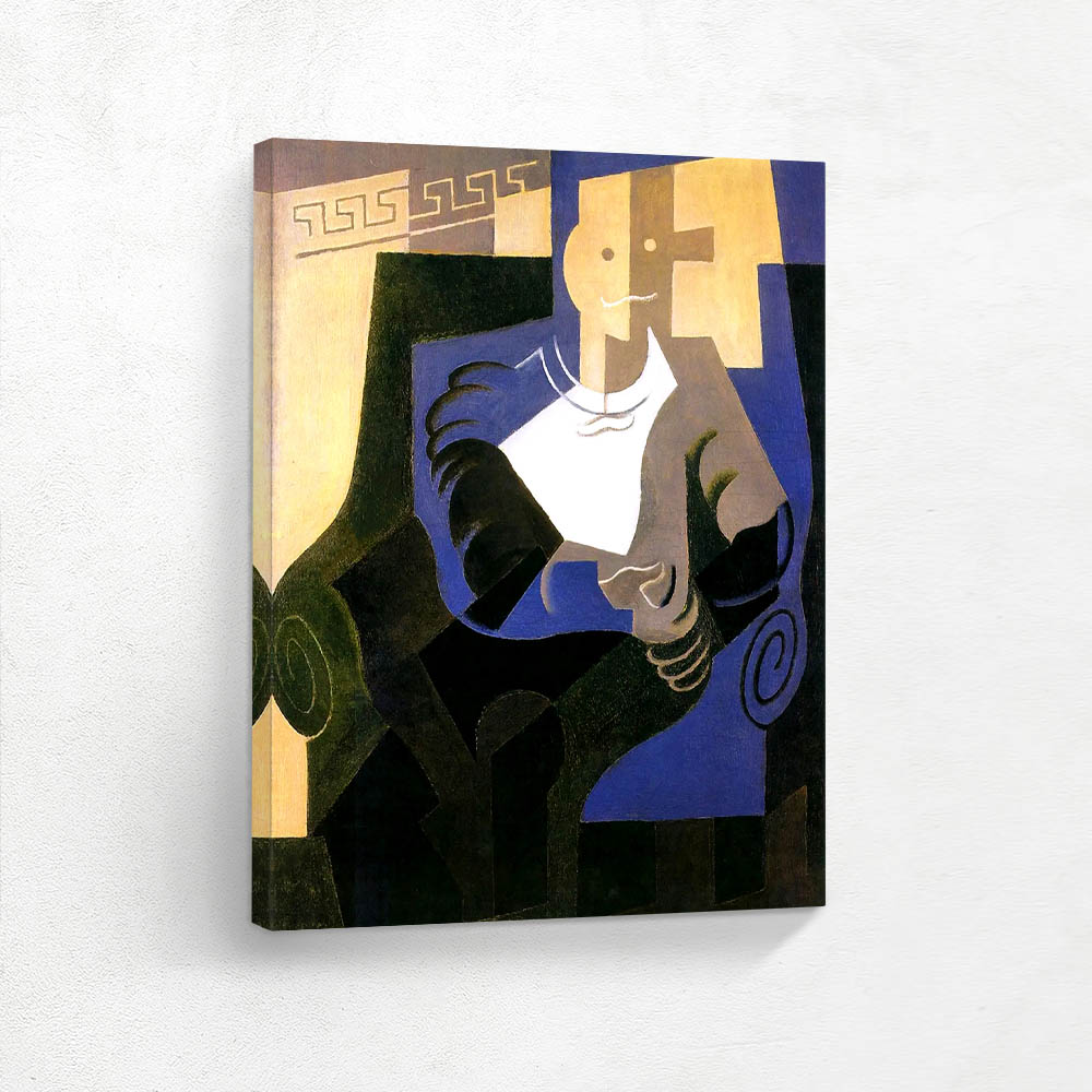 The one who was sitting a man