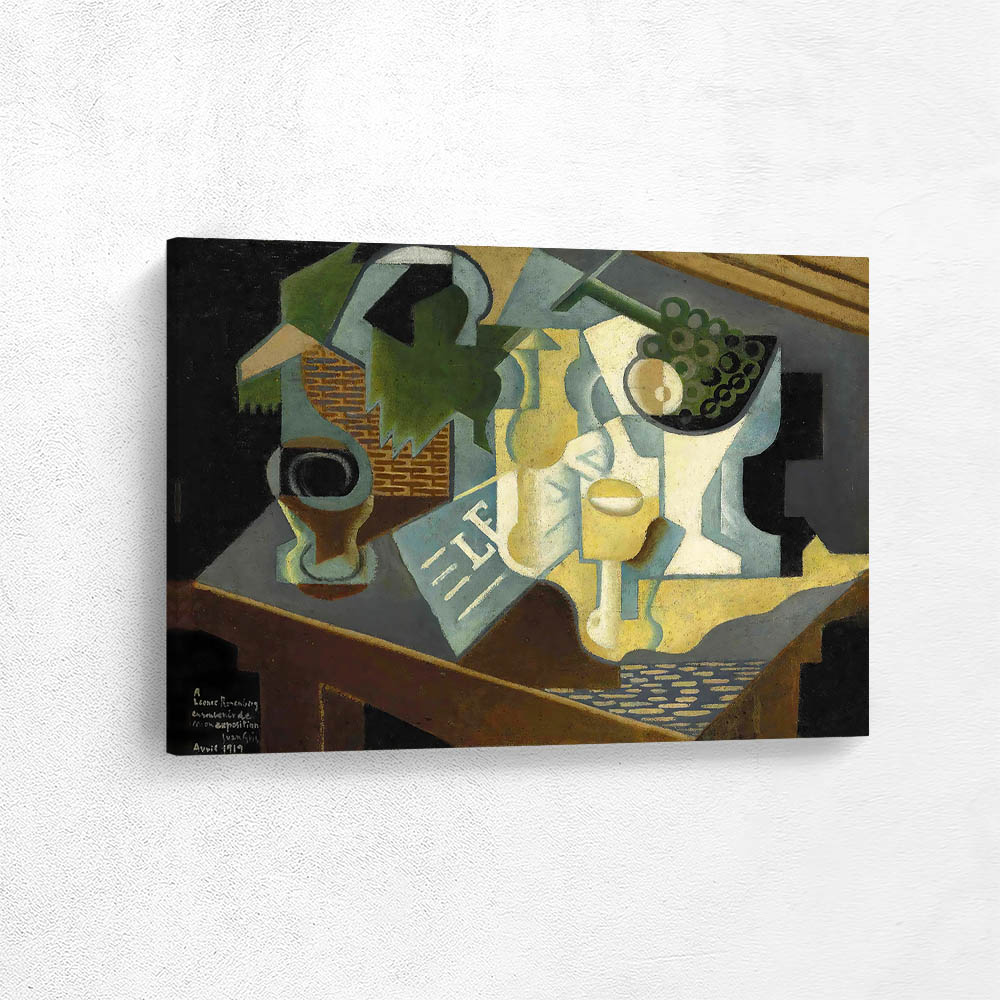 The table in front of the building