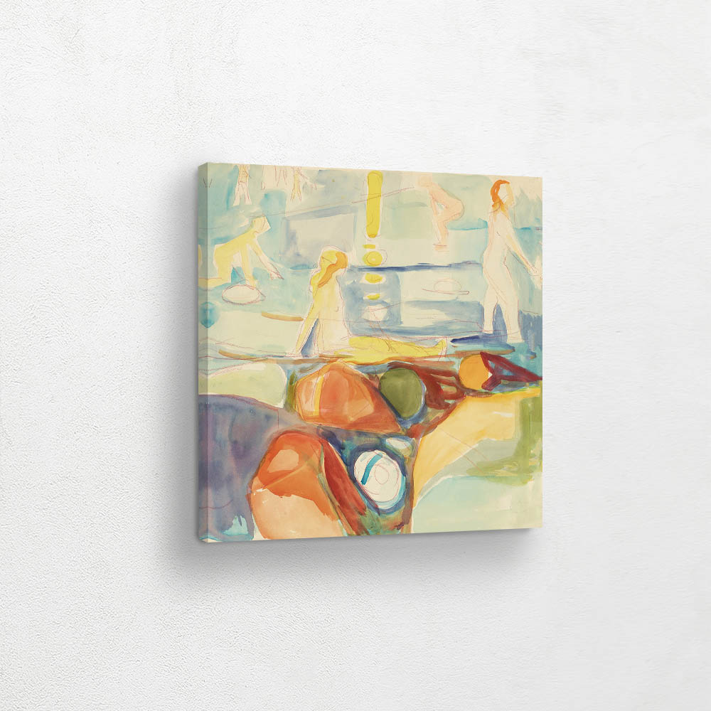 Bathing women, Åsgårdstrand