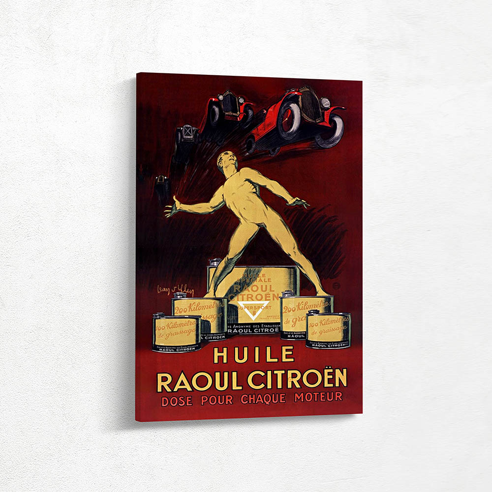 Huile Raoul Citroen