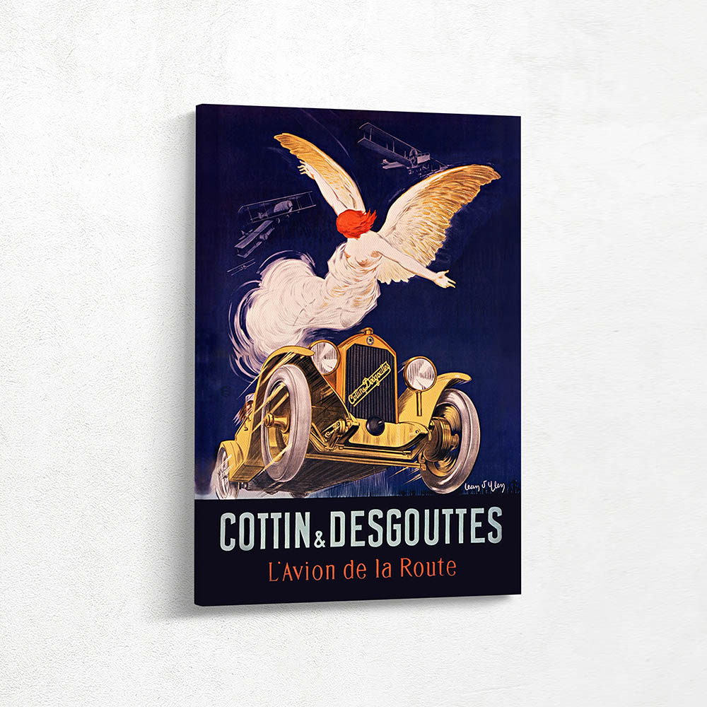 Cottin et Desgouttes, l’avion de la route