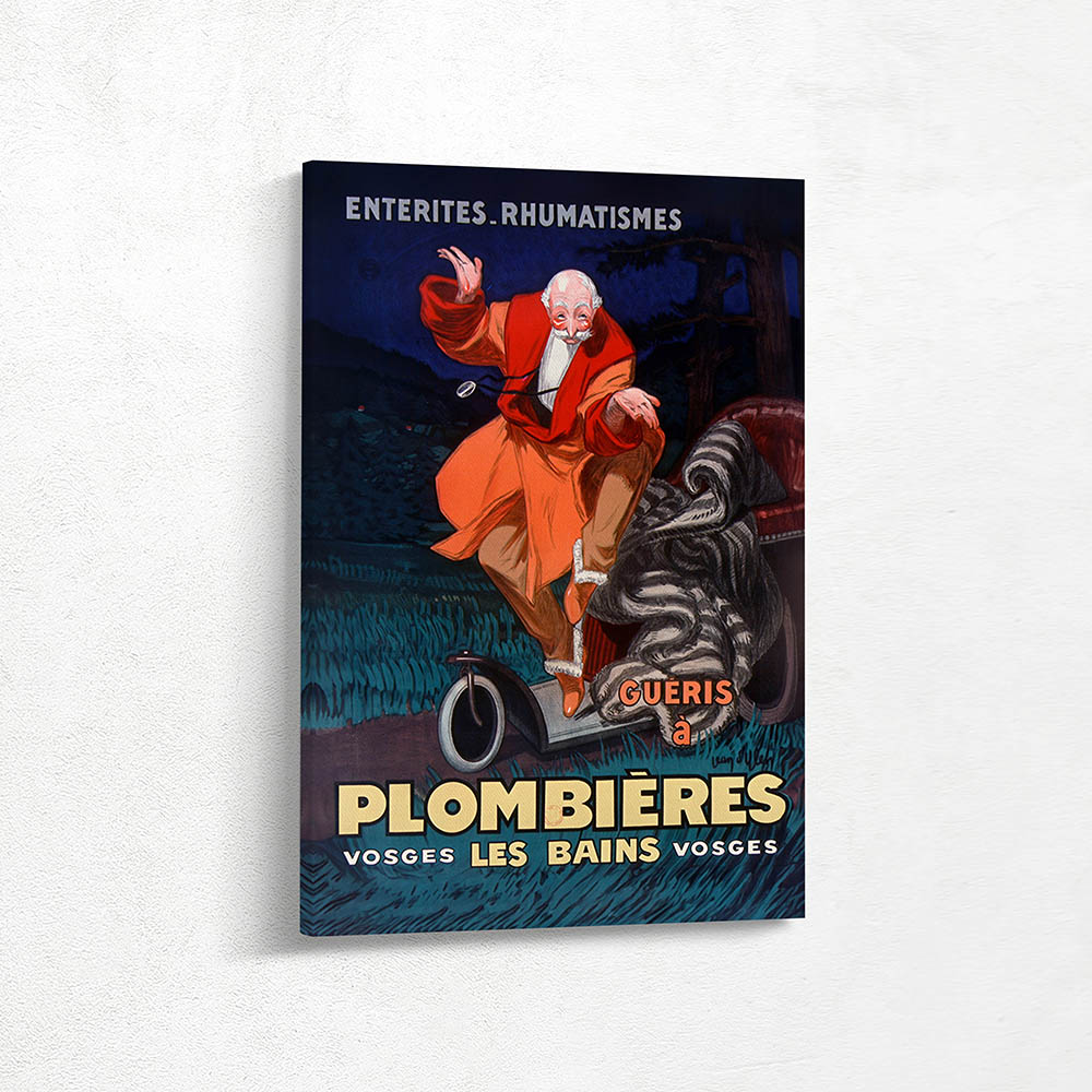 Entérites rhumatismes guéris à Plombières les Bains, Vosges