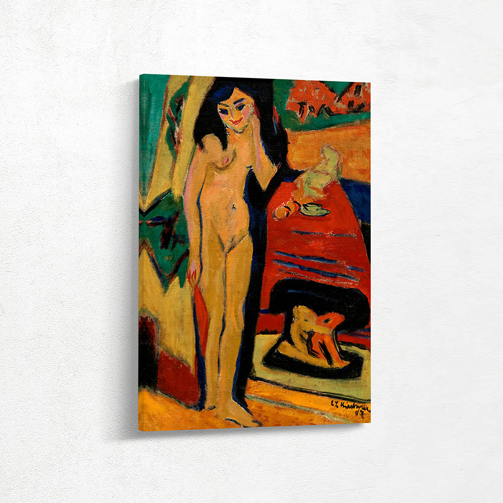 Behind Curtain (Fränzi),